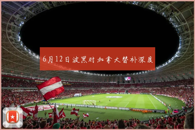 6月12日波黑对加拿大替补深度